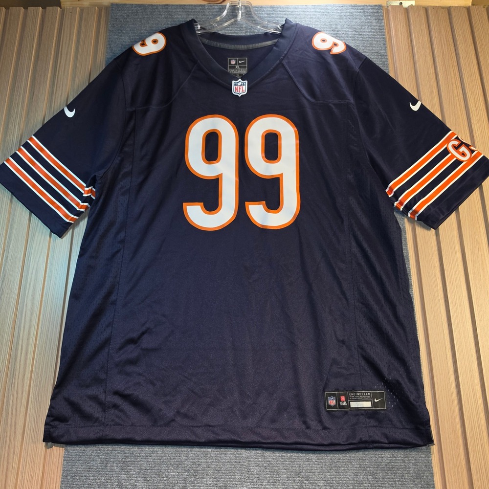 Nike Chicago Bears Jersey Mens XL Blue Dexter Sr 99 Excellent NFL Football